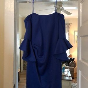 Jovani bell sleeve evening dress